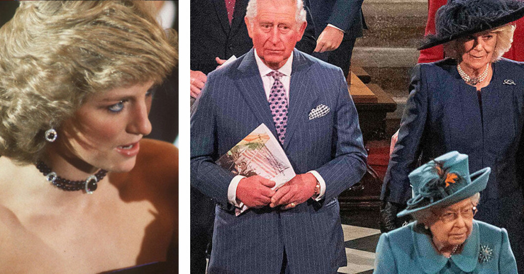 Prinsessan Dianas minne vilar fortfarande över kungafamiljen. Prinsessan Diana