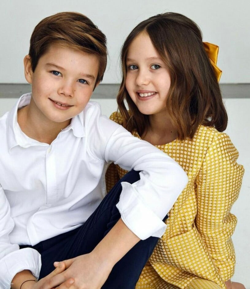 Marys och Frederiks tvillingar fyller tio. Prinsessan Josephine Prins Vincent 10 år
