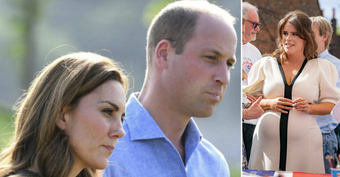 Prinsessan Kate, prins William, prinsessan Eugenie