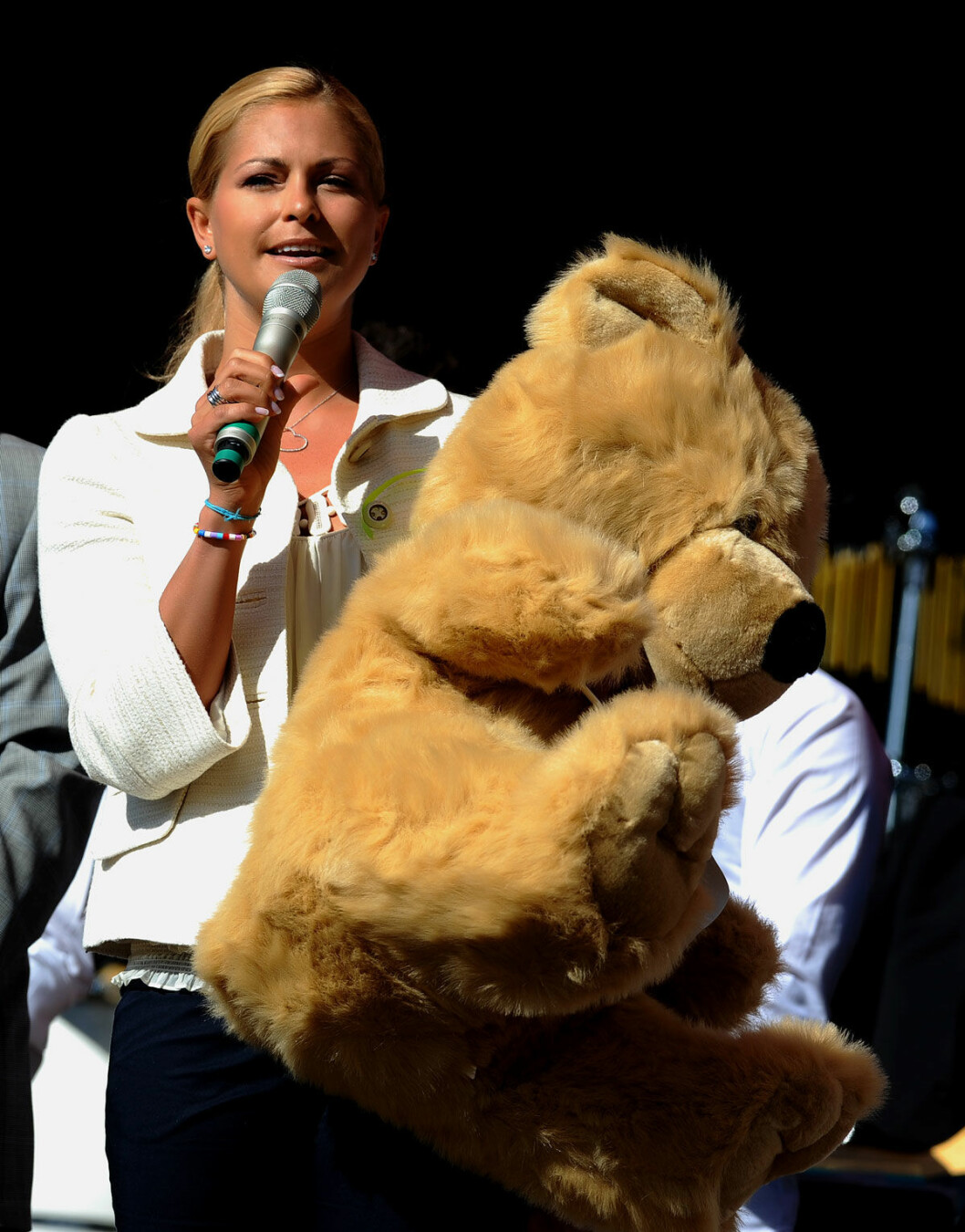 Prinsessan Madeleine närvarade på Childhood-dagen 2008. Prinsessan Madeleine på Childhood-dagen på Gröna Lund 2008.