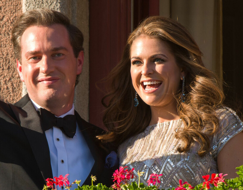 Prinsessan Madeleine och Chris O’Neill på Grand Hotel, dan före dan. Prinsessan Madeleine Chris O’Neill Grand Hotel