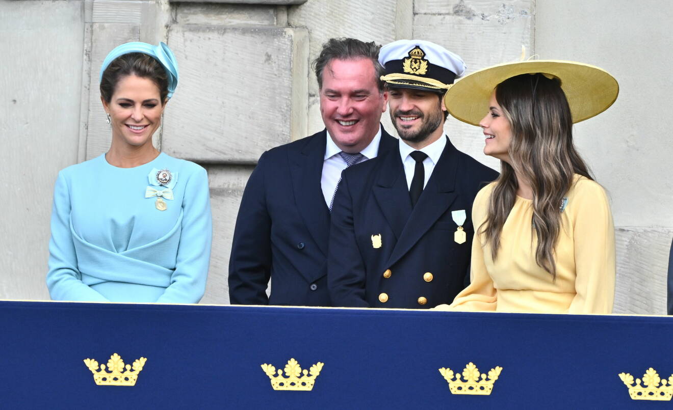 Prinsessan Madeleine, Chris O'Neill, prins Carl Philip, prinsessan Sofia