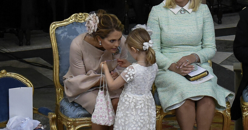 Prinsessan Madeleine och prinsessan Estelle har en speciell relation. prinsessan madeleine och prinsessan estelle har en speciell relation