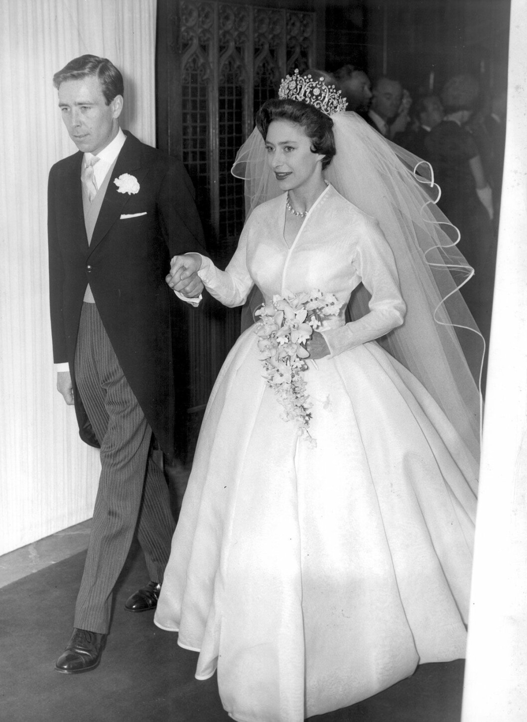 Prinsessan Margarets och Antony Armstrong-Jones bröllop.