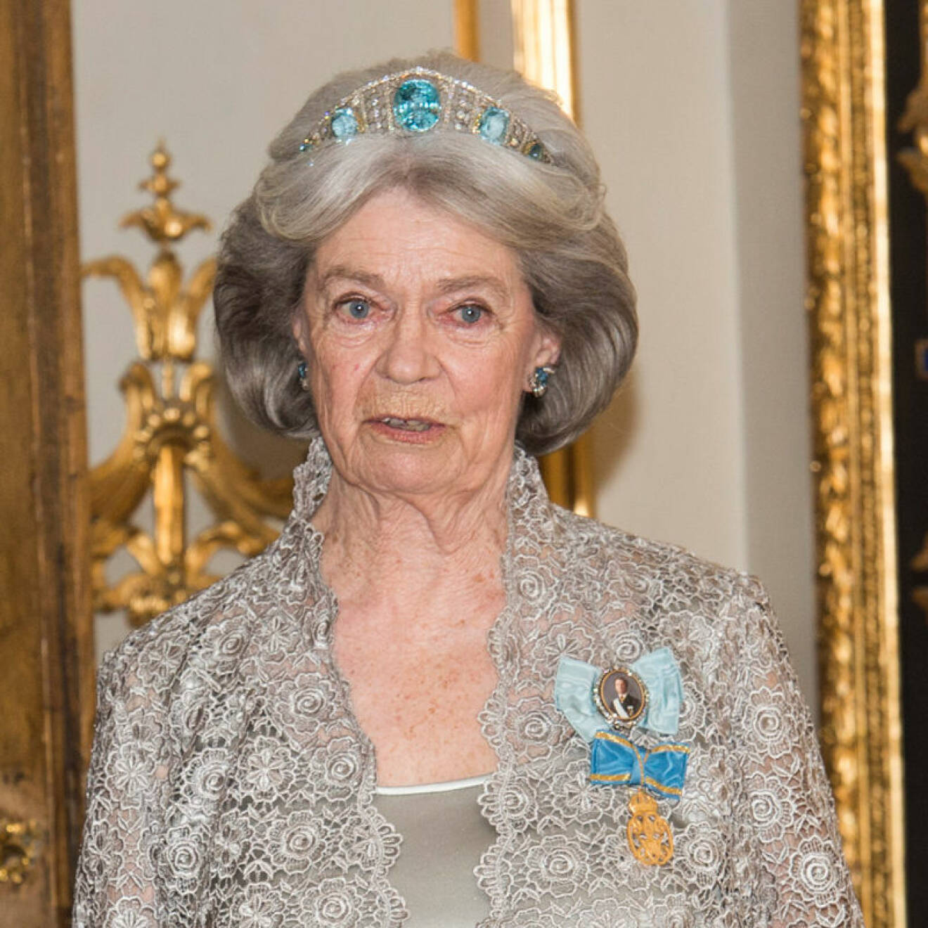 Kungens syster prinsessan Margaretha.