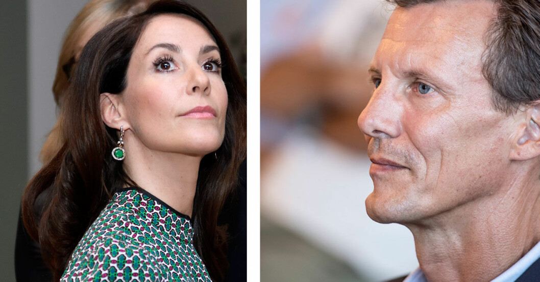 Prinsessan Marie var lite väl frispråkig enligt vissa. Prinsessan Marie och prins Joachim.