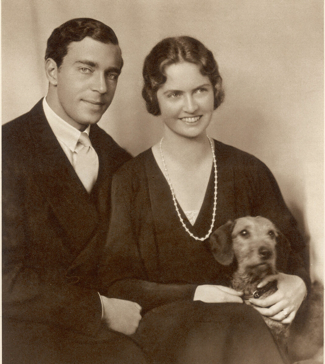 Prinsessan Sibylla och prins Gustav Adolf. Prinsessan Sibylla, prins Gustav Adolf.