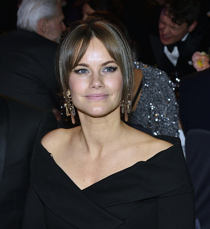 Prinsessan Sofia på Idrottsgalan 2023. Rockar en trendig gardinlugg! Prinsessan Sofia