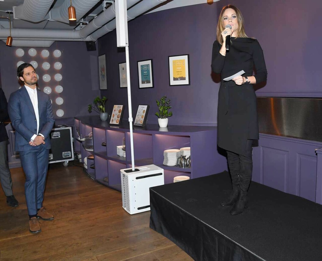 Prinsessan Sofia under lanseringen av rapporten #viberättar. Prinsessan Sofia