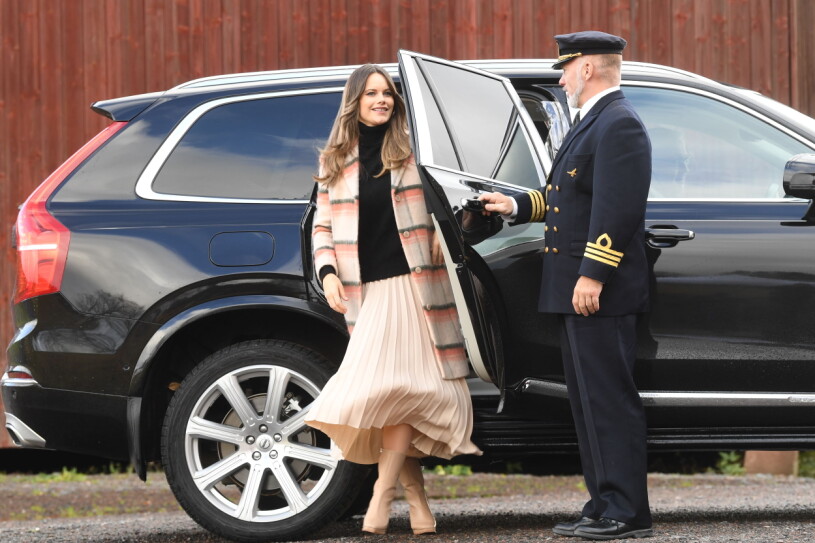Prinsessan Sofia på kungligt uppdrag i Värmland tidigare i dag. Prinsessan Sofia Prins Carl Philips adjutant Länsbesök Värmland