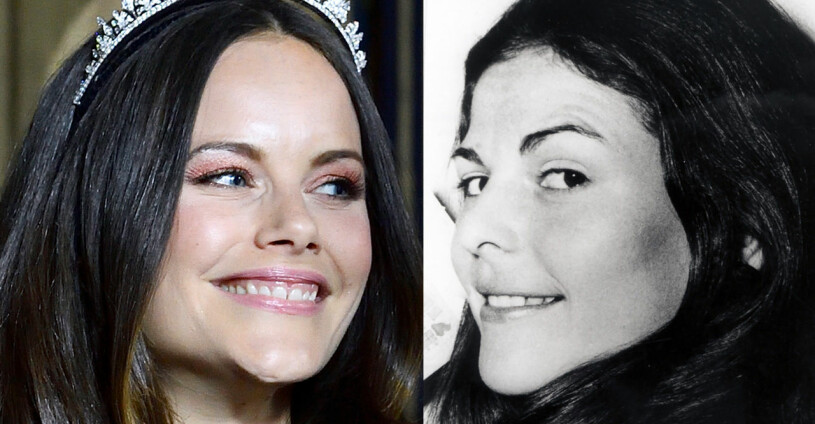 Prinsessan Sofia till vänster och Silvia Sommerlath till höger! Prinsessan Sofia Silvia Sommerlath