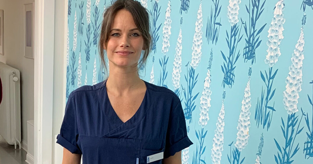 Prinsessan Sofia har jobbat på Sophiahemmet under hösten, i alla fall fram till att hon insjuknade i Covid-19 den 25 oktober. Prinsessan Sofia Sophiahemmet Bild från Kungahuset 2020 TV4
