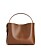 brun väska med brett handtag för dam från arket