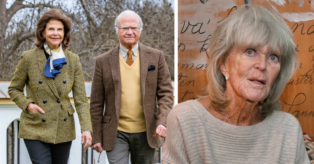 Kungen borde vara mindre stel, tycker prinsessan Birgitta. Drottning Silvia, kungen och prinsessan Birgitta