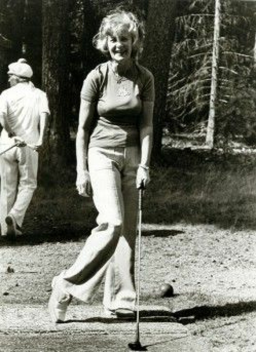 Prinsessan Lilian på norra banan, Halmstad Golfklubb Prinsessan Lilian på norra banan, Halmstad Golfklubb.