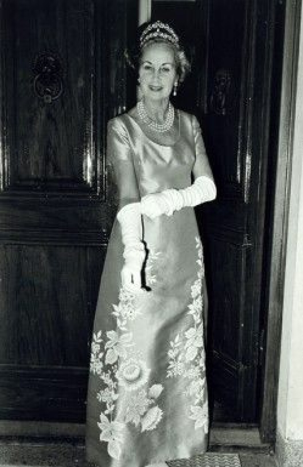 Lilian Craig på kung Gustav VI Adolfs 90-årsdag, 1972. Lilian Craig på kung Gustav VI Adolfs 90-årsdag, 1972.