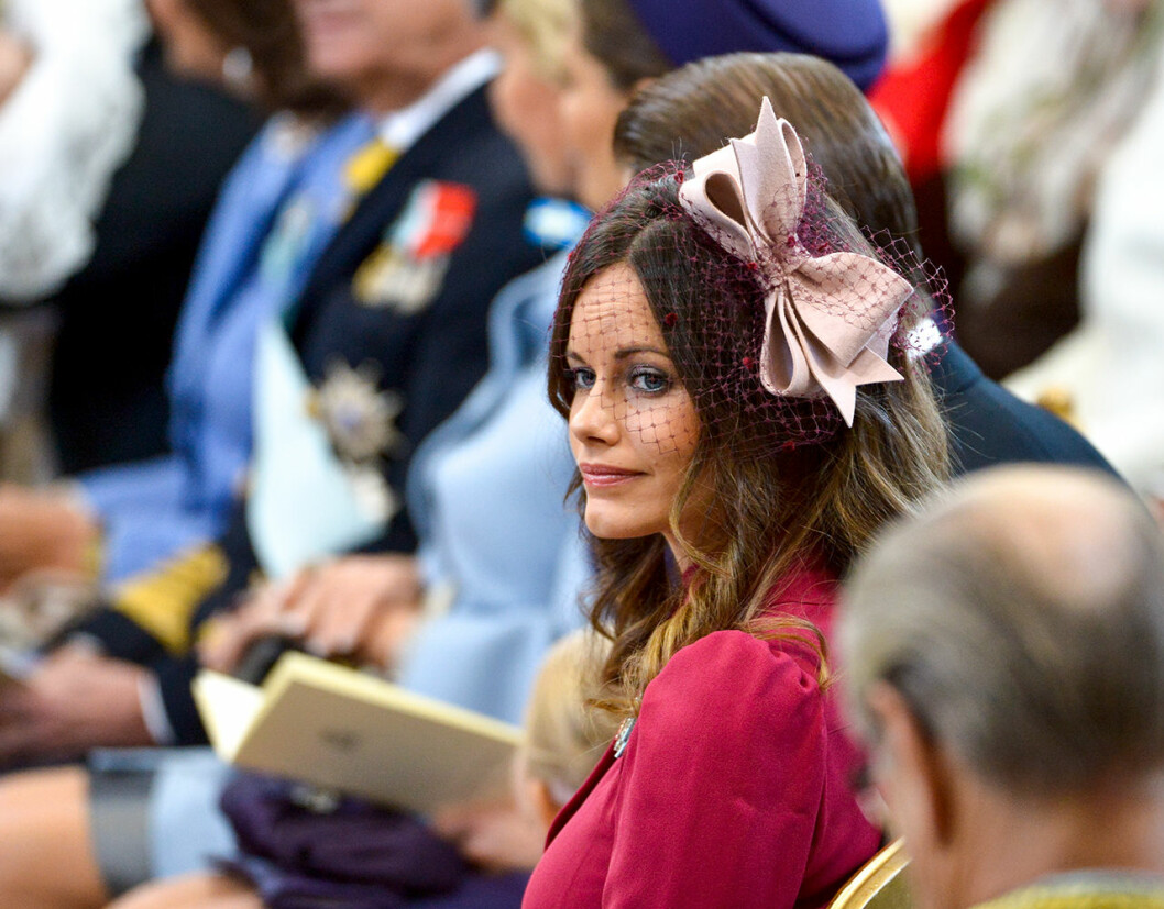 Prinsessan Sofia hade mycket att fundera över den här dagen. prinsessan sofia gravid nicolas dop