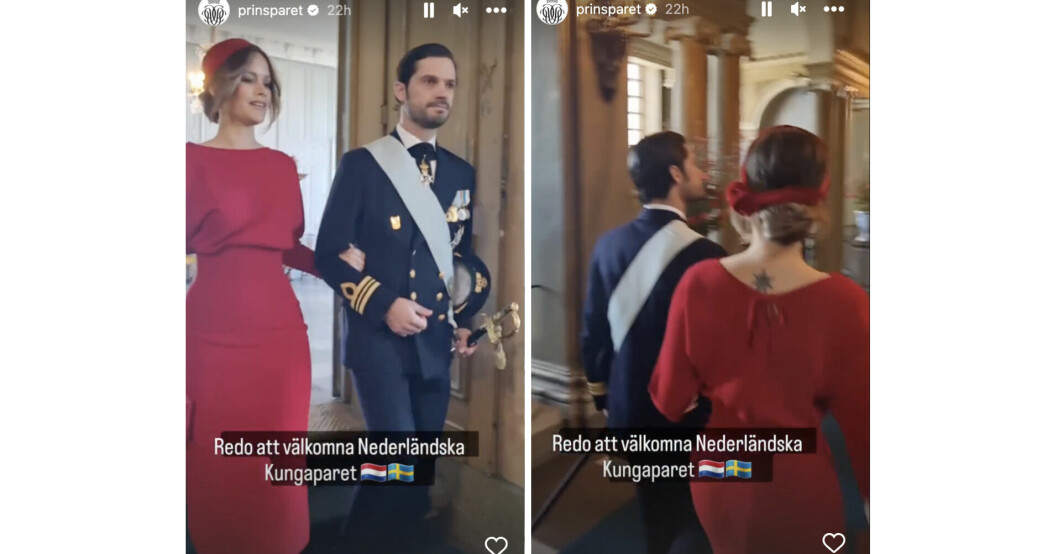 Prinsessan Sofia visar upp bläcket på Instagram! Prinsessan Sofia och prins Carl Philip