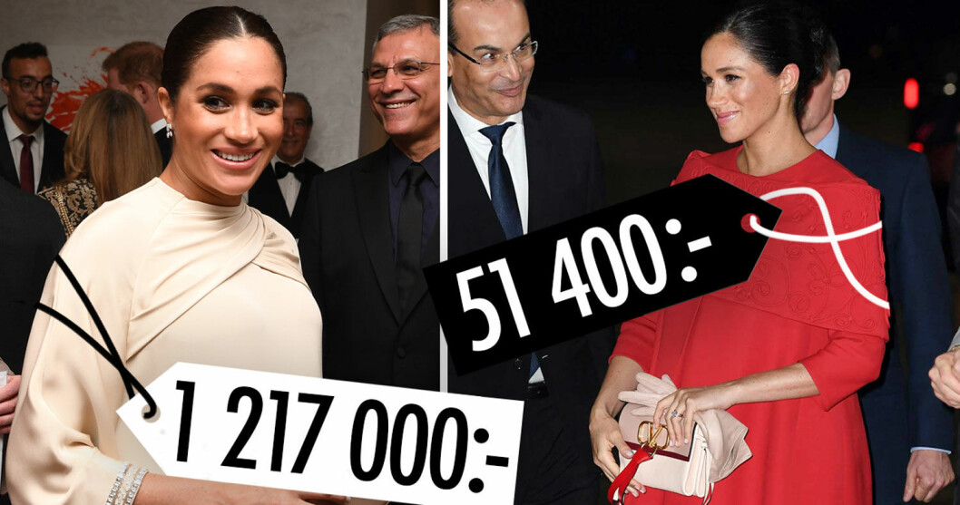 Under 2019 såg vi Meghan i denna miljonklänning från Dior. Meghan Markle i en superdyr klänning från Dior (pris 1 217 000 kronor).