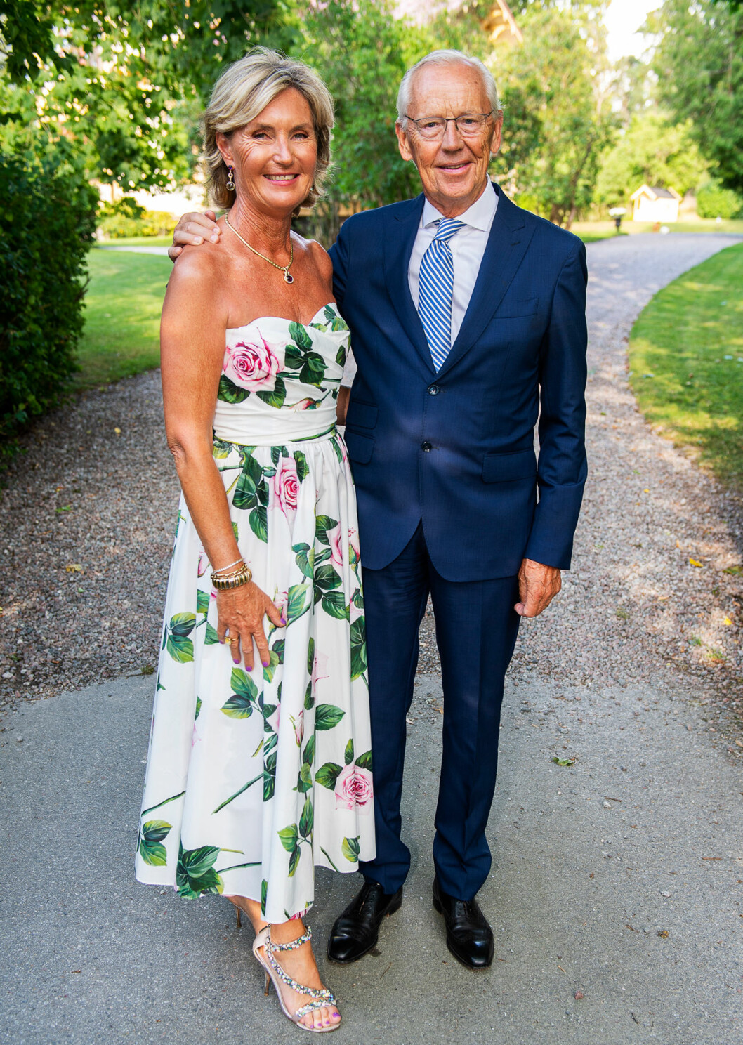 Brudens föräldrar, Hans Eric “Jeje” Brodin och Eva Benita, som alltid kallas “Putzi”. Hans Eric “Jeje” Brodin och Eva Benita “Putzi” Brodin.