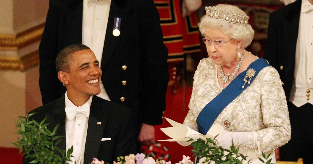 Drottning Elizabeth &amp; de 12 presidenterna – så har det sett ut genom åren