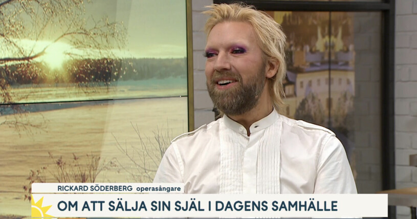 Rickard Söderberg i Nyhetsmorgon