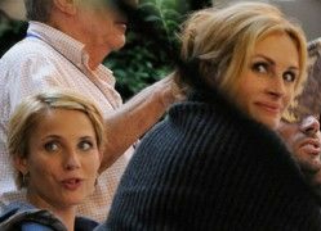 Tuva Novotny och Julia Roberts i Eat Pray Love.