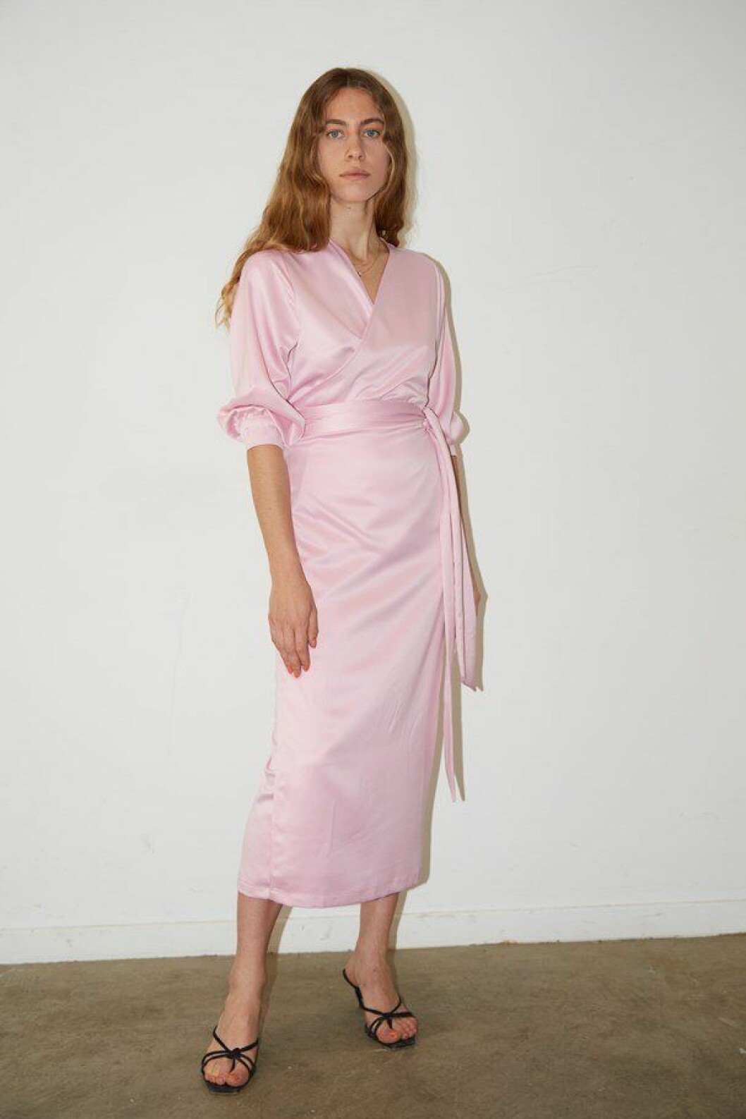 Rosa klänning