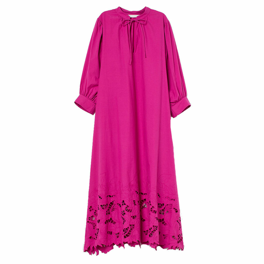 Rosa kaftan från H&M