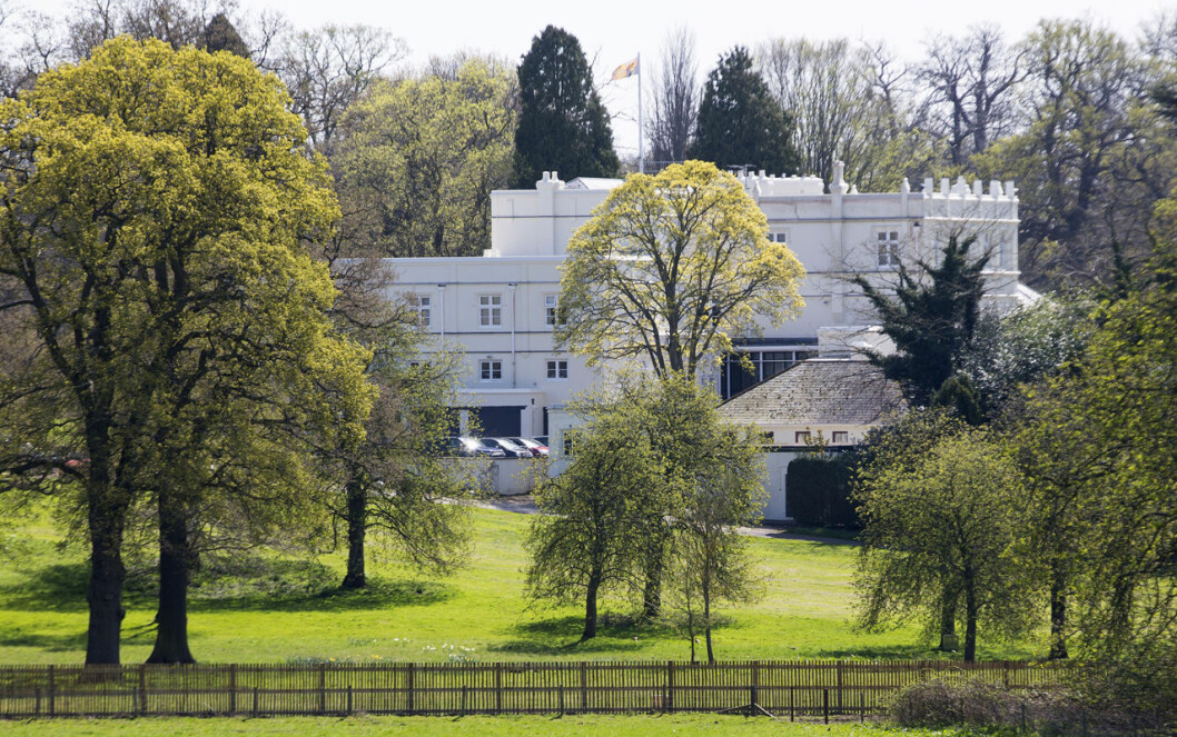 Royal Lodge, där prins Andrew och Fergie fortfarande är sambor, trots att de varit skilda sedan 1996. Prins Andrews hem Royal Lodge på Windsor Castle.