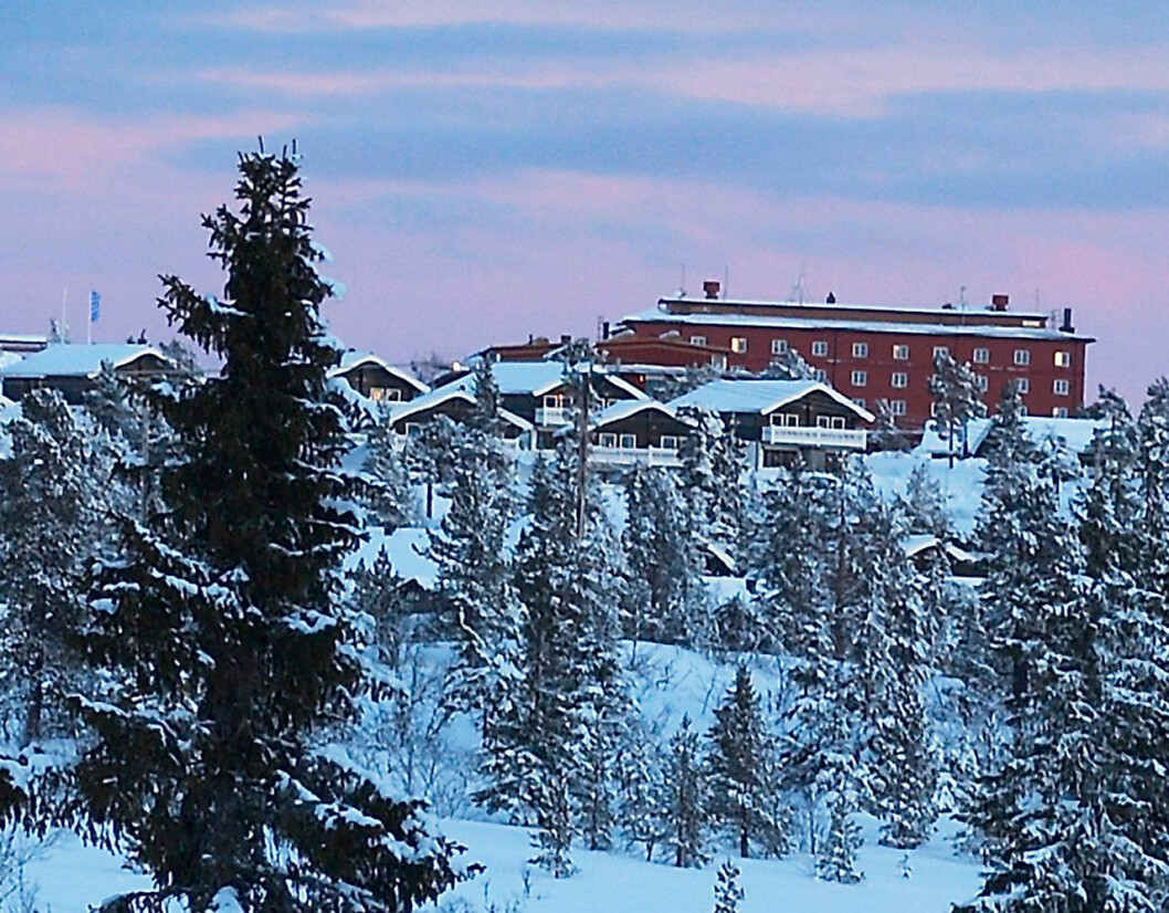 Högfjällshotellet i Sälen. Högfjällshotellet i Sälen.