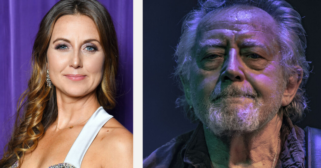 Sanna Lundell ville inte vara med i dokumentären om Ulf Lundell. Sanna Lundell och Ulf Lundell.