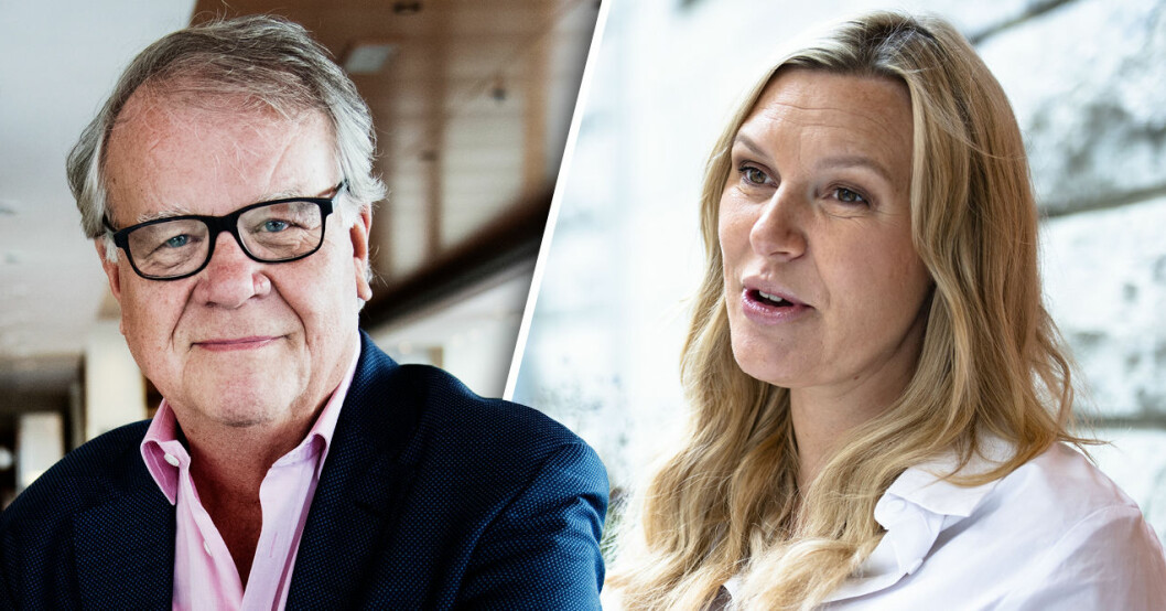 Lasse Berghagen och Sanna Nielsen har känt varandra i 25 år. Sanna Nielsen och Lasse Berghagen har känt varandra i 25 år – och bägge har lett Allsång på Skansen.