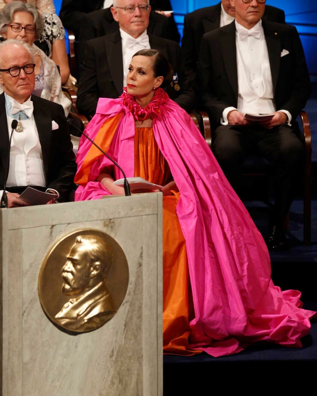 Sara Danius på Nobel.