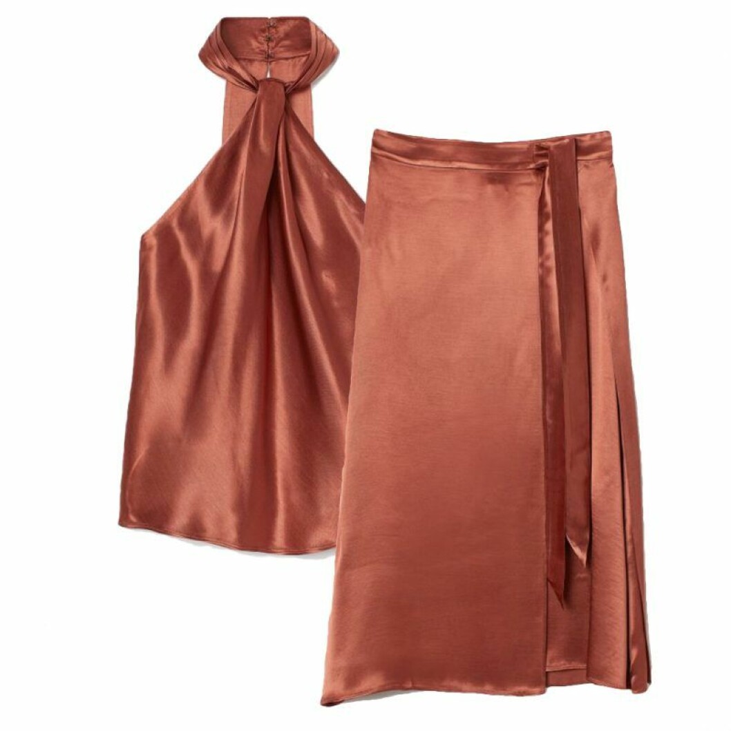 set i satin från H&M