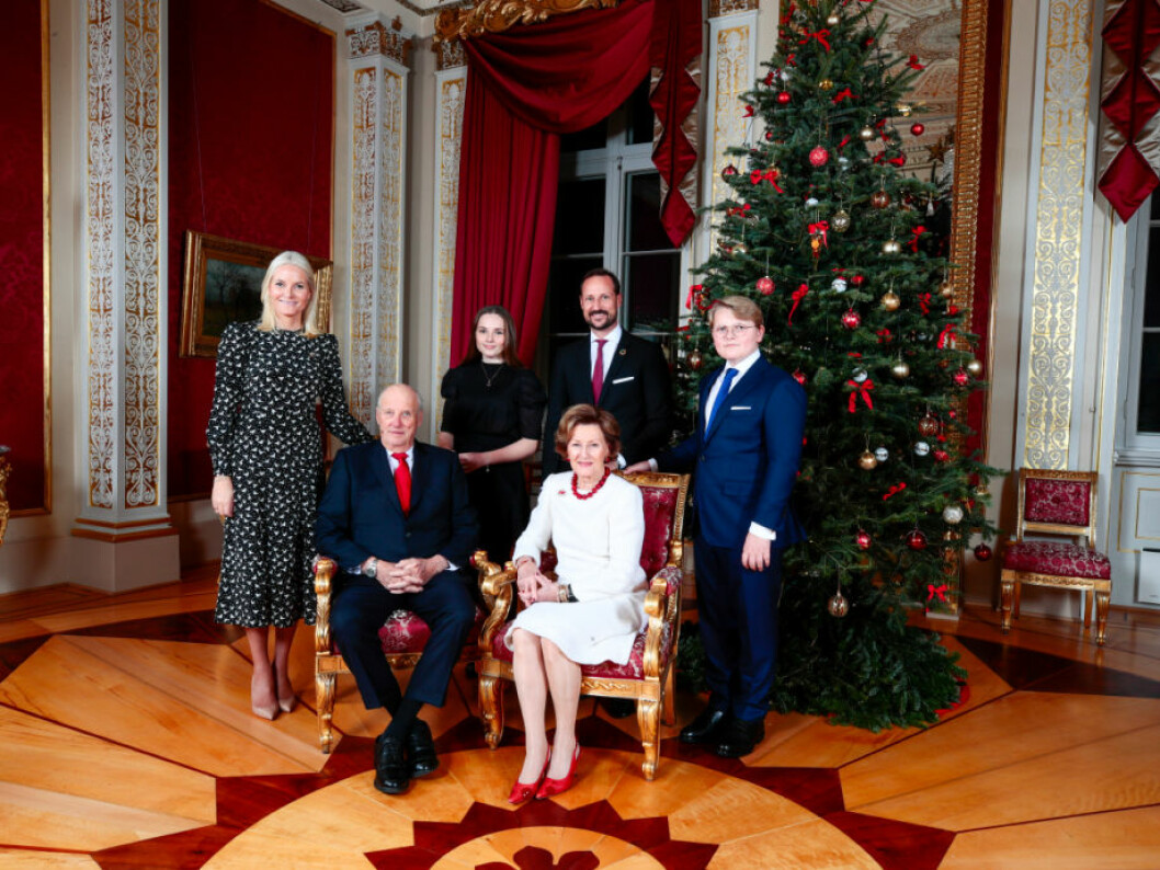 Årets kungliga julbilder från Norge. Årets kungliga julbilder från Norge.