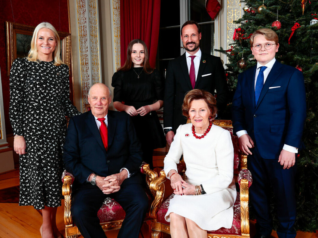 Årets kungliga julbilder från Norge. Årets kungliga julbilder från Norge.