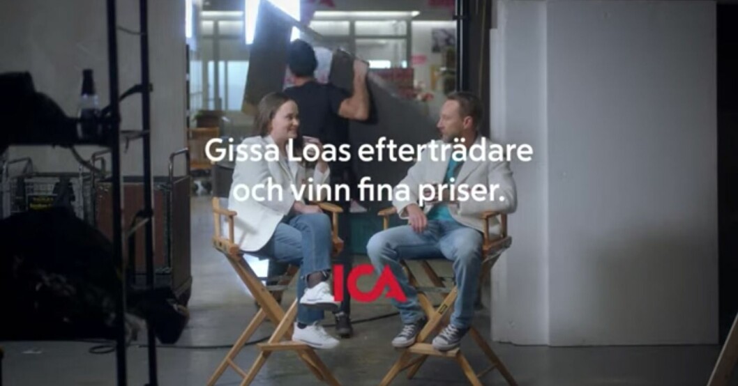 ica-stig ica-stina ica-reklamen