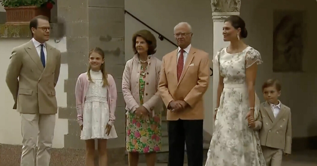 Kronprinsessan tar emot folkets jubel på 45-årsdagen! Kronprinsessan Victoria firar 45 år på Solliden