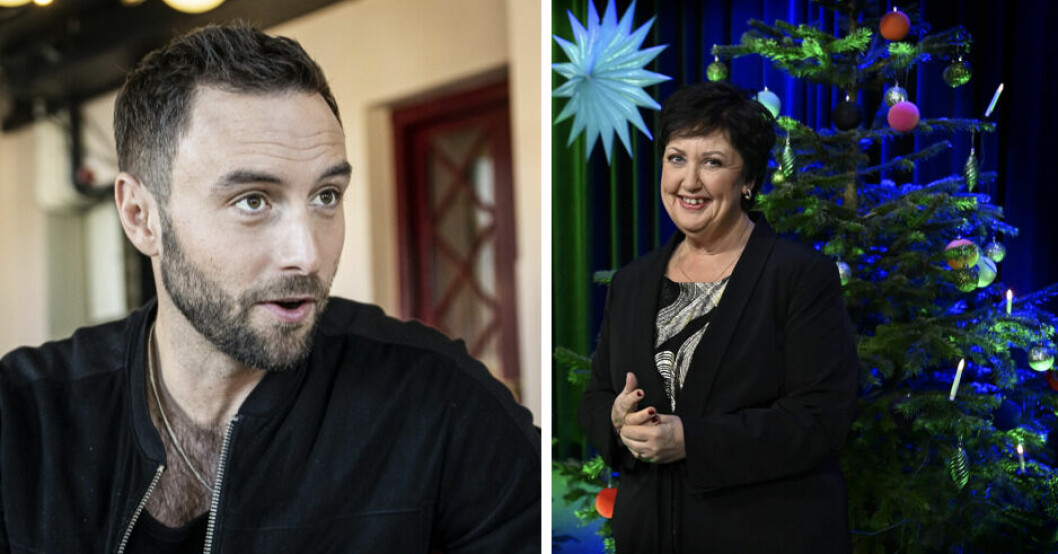 Måns Zelmerlöw och Babben Larsson