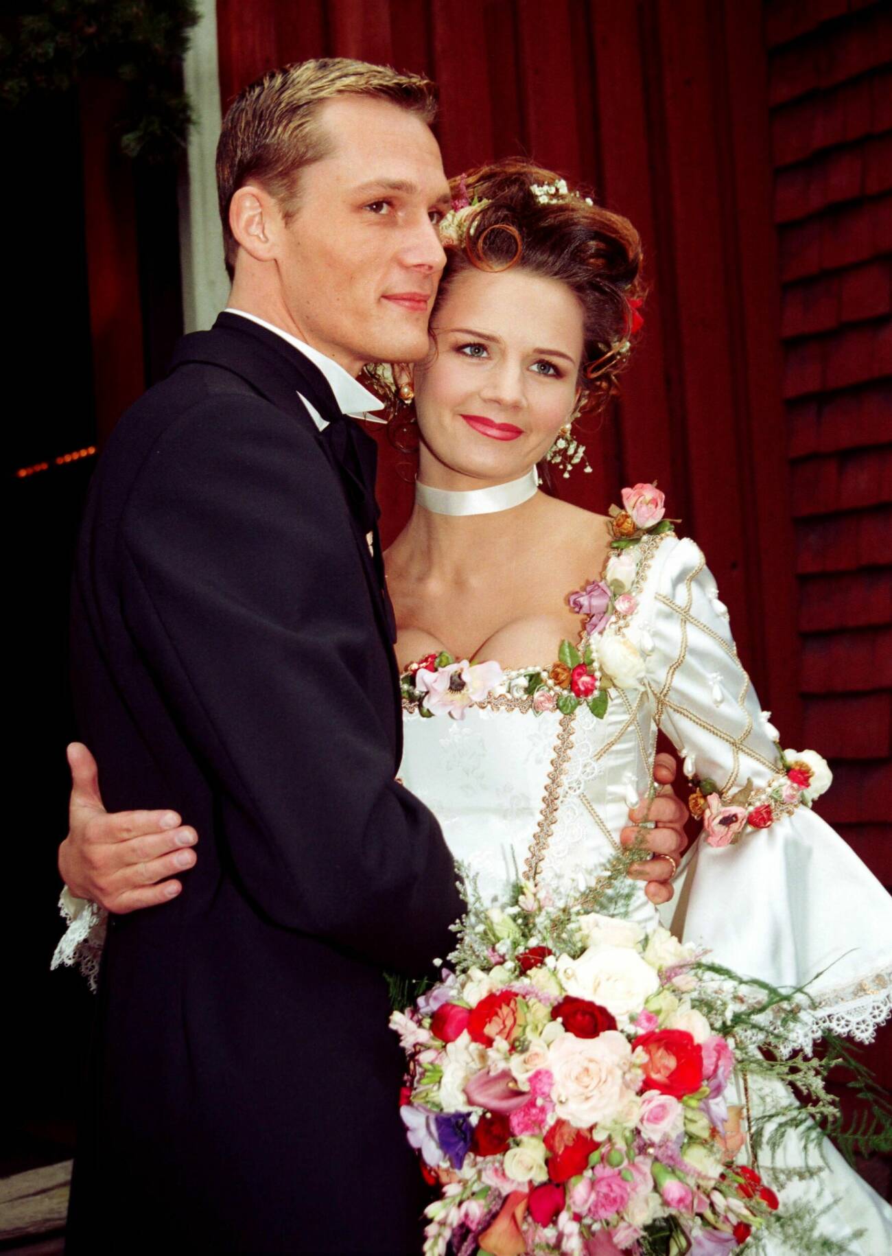 Lena Philipsson och Måns Herngren, bröllop 1993