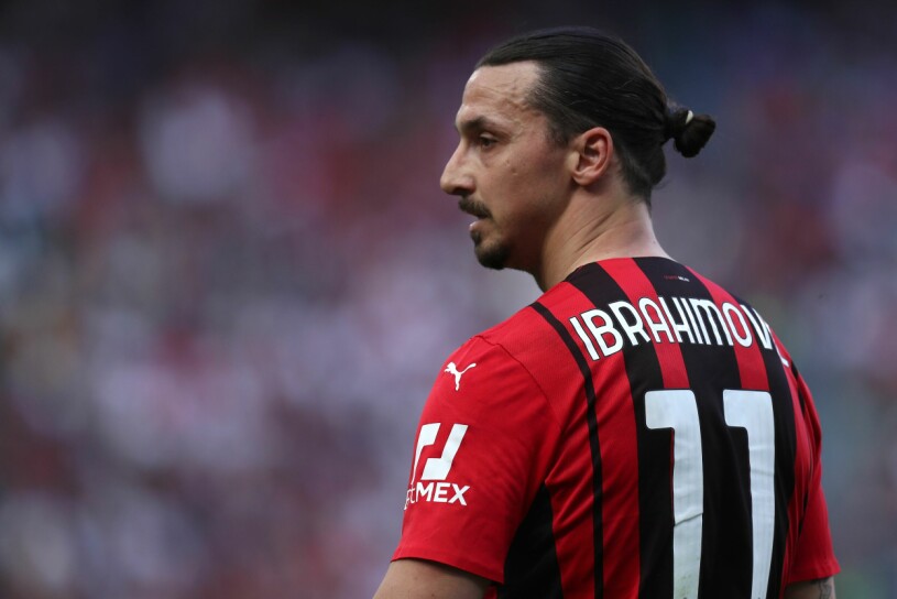 Zlatan svek inte sitt lag, trots det tragiska dödsbeskedet. Zlatan Ibrahimovic
