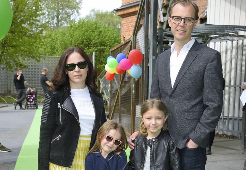 Paula Ciavarella, Thomas Ritter och döttrarna Claudia och Isabel. Paula Ciavarella, Thomas Ritter och döttrarna Claudia och Isabel