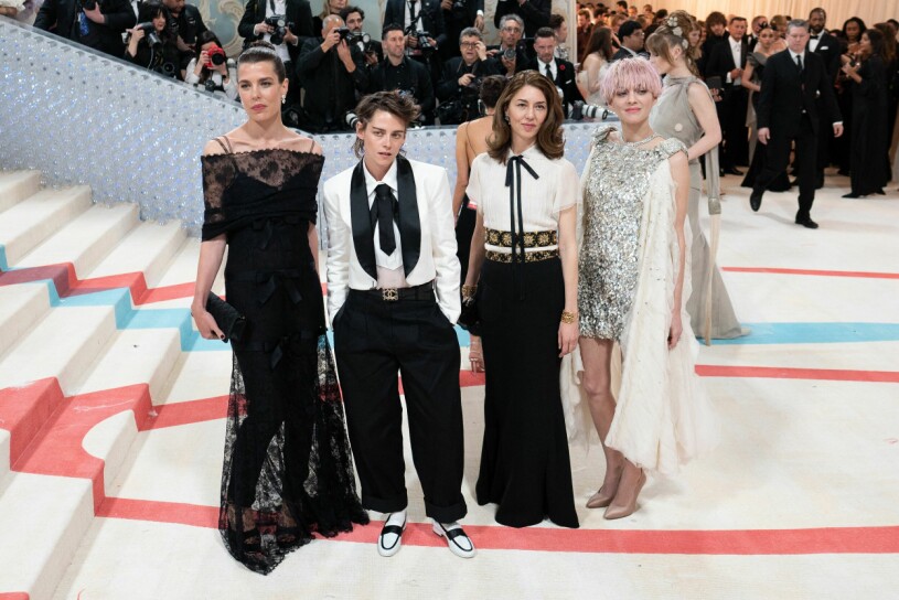 Charlotte Casiraghi, Kristen Stewart, Sofia Coppola, Marion Cotillard på Met galan 2023