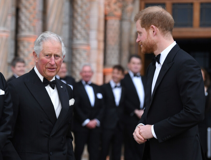 Meghan hoppas att Charles och Harry snart ska återförenas. Prins Charles och prins Harry