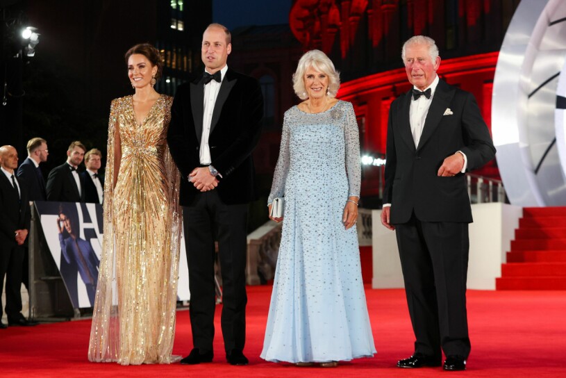 Kate Middleton, prins William, hertiginnan Camillia och prins Charles