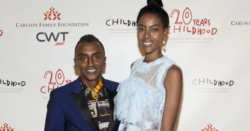 Drottning Silvia och prinsessan Madeleine närvarar vid Childhoods Thank you-gala på Plaza Hotel i New York för två år sedan. Mästerkocken Marcus Samuelsson med fru Maya Haile var på plats