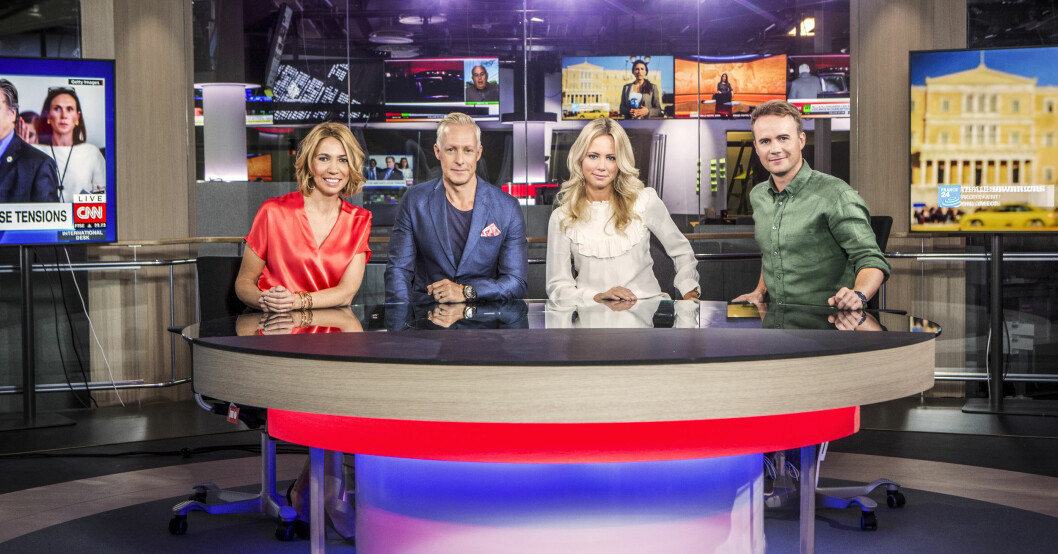 Karin Magnusson, André Pops, Carolina Neurath och Pelle Nilsson var de första att leda "Morgonstudion". Karin Magnusson, André Pops, Carolina Neurath och Pelle Nilsson.