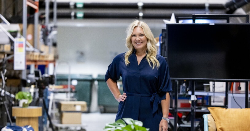 Anna Brolin är aktuell som programledare i TV4:s sändningar av fotbolls-VM. Anna Brolin