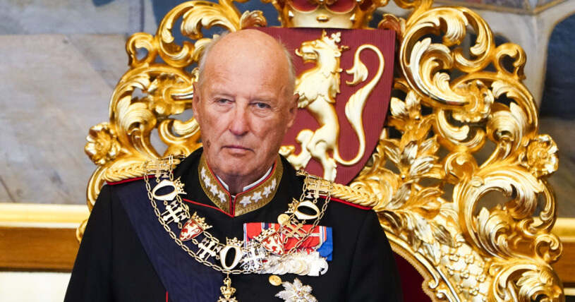 Till slut fick kung Harald ryta till.